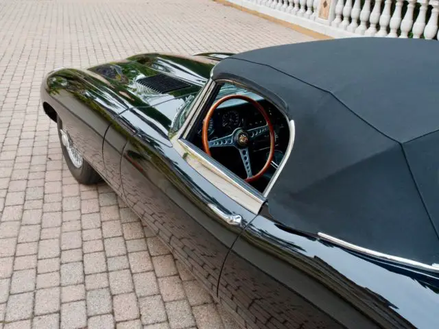 1964 jaguar e-type roadster 3.8l - triple black - stunning restoration!
