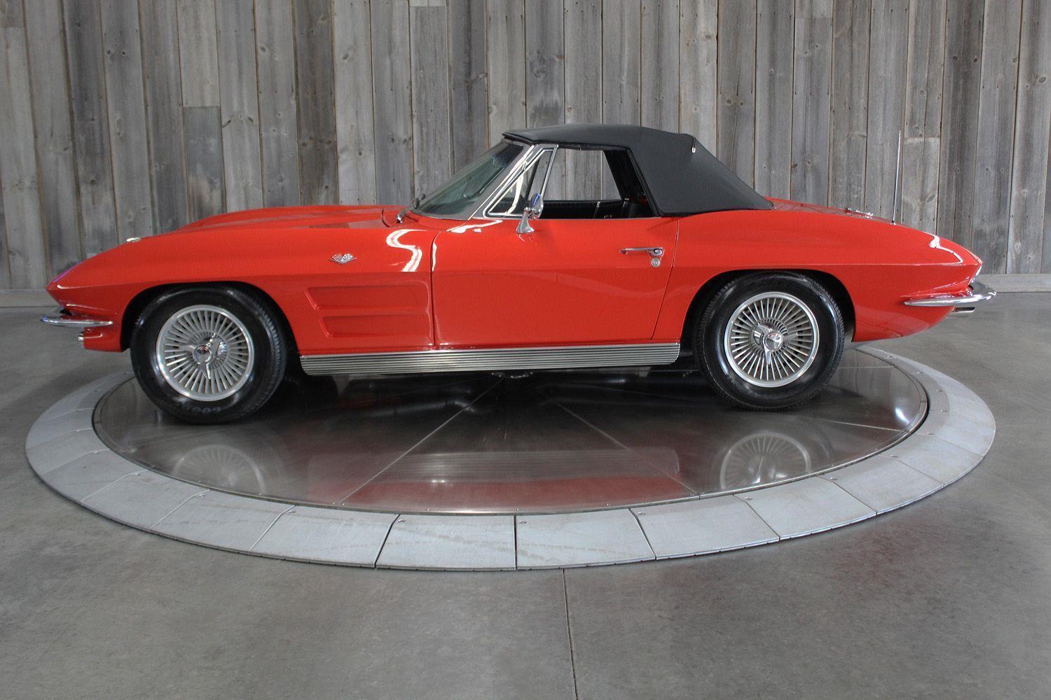 1963 chevrolet corvette 4 speed manual convertible 8 cyl