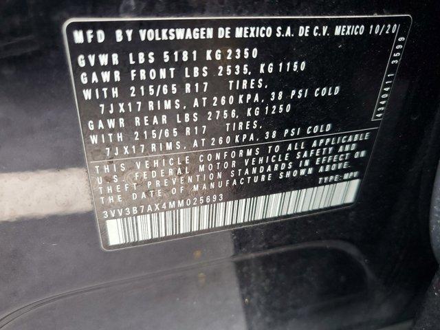 2021 volkswagen tiguan 2.0t se