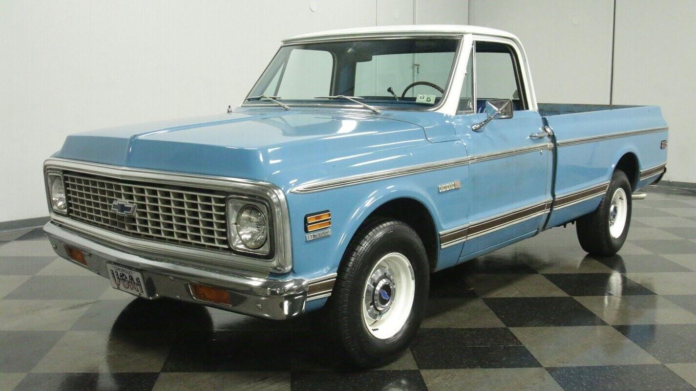 1972 chevrolet c 10 cheyenne 350 v8 auto 65 miles