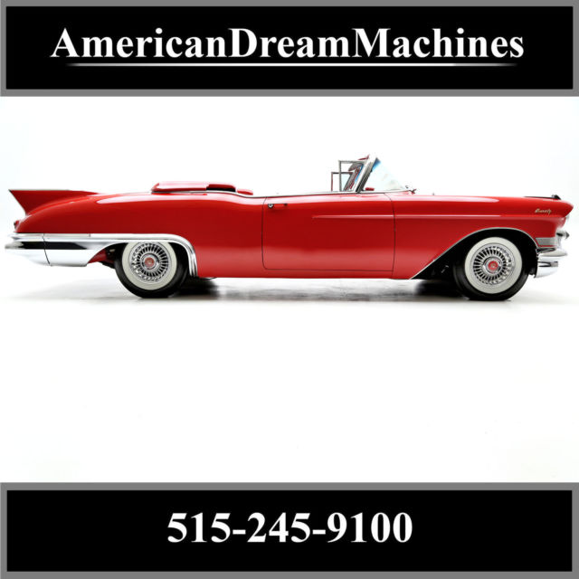 1957 cadillac eldorado biarritz convertible | frame off resto, #'s matching