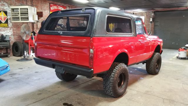 1971 chevrolet blazer base 4x4 full removable top w/ roll cage!