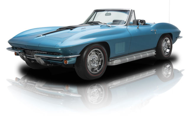 documented restored numbers matching corvette stingray 427/390 hp v8 m21 4 speed