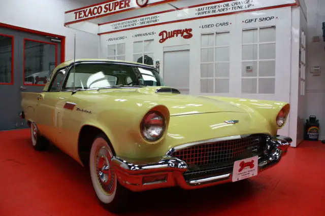 1957 ford thunderbird roadster automatic factory ac #'s matching