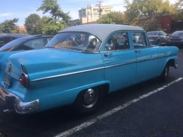 classic 1955 ford customline 4-door sedan!