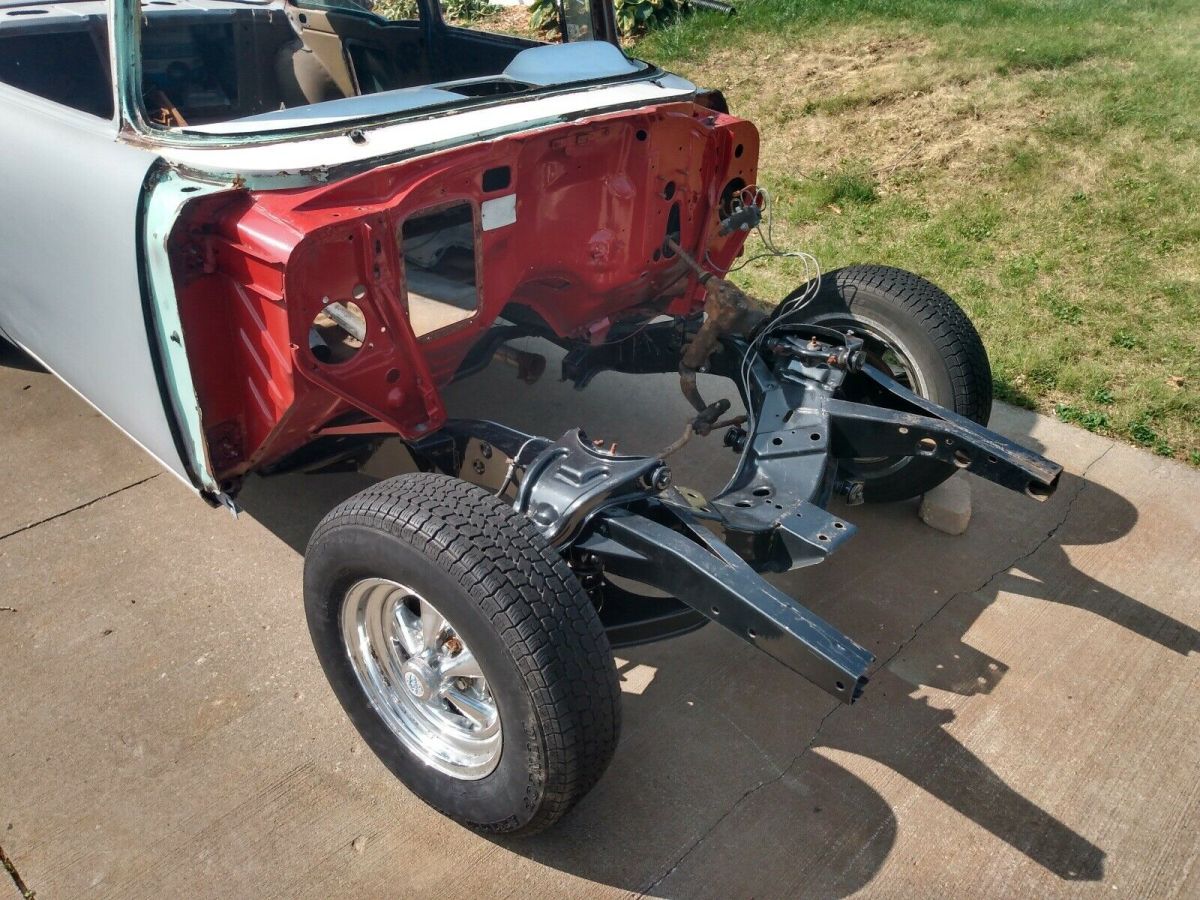 1957 chevrolet 150 green rwd manual