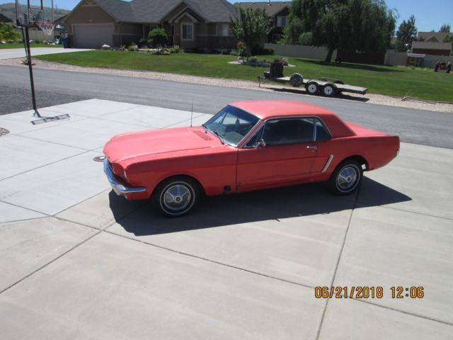 ford mustang 1965, 289 v8, automatic transmission