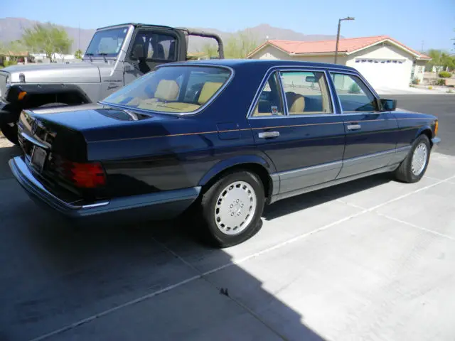 1988 mercedes benz 420 sel sedan, impecable condition, concour winner