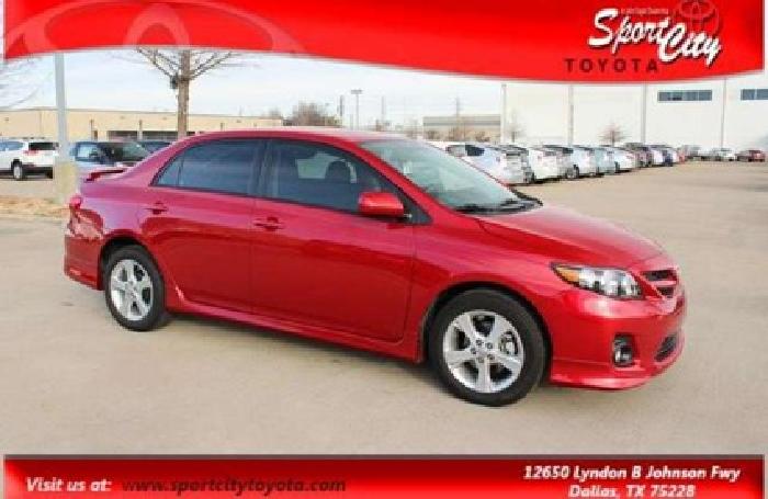 2013 toyota corolla s in dallas, tx