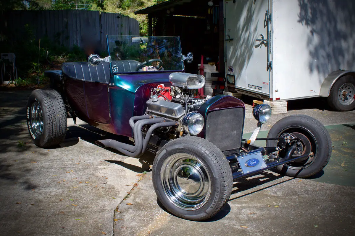 1917 ford t-bucket hot rod (glass-body) 5.8l 355 v8 - titled as 1917 ford
