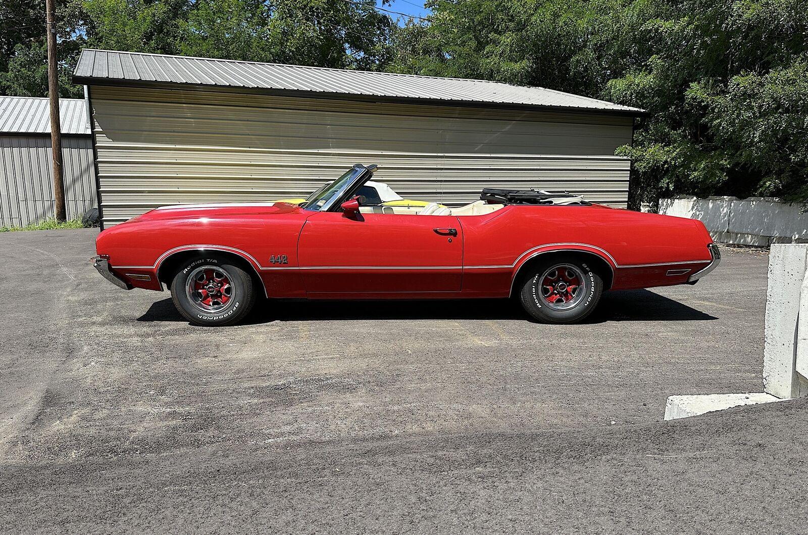 1970 oldsmobile 442 convertible 455 auto 12 bolt ac ps pdb tac