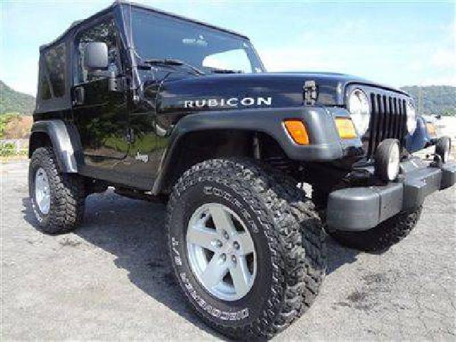 used 2006 jeep wrangler rubicon 4x4 suv, 55,744 miles in johnstown, pa