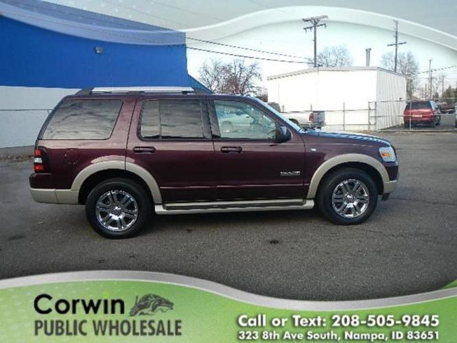 2007 ford explorer eddie bauer eddie bauer 4dr suv 4wd (v8 for sale in nampa, idaho