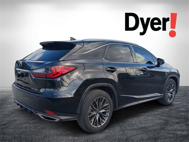 2022 lexus rx 350 f sport handling