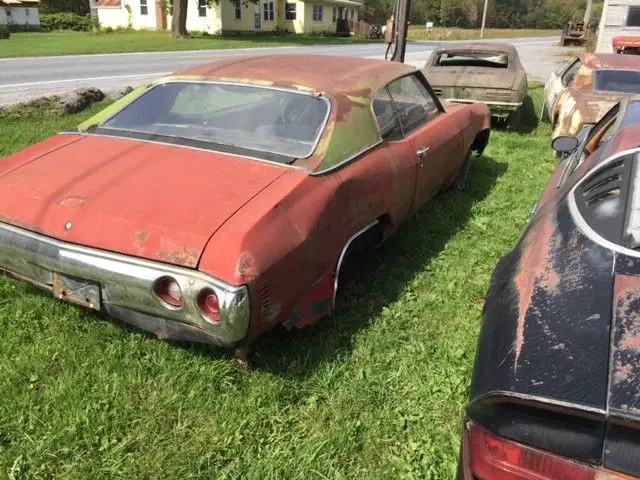 1971 chevy chevelle malibu for parts or restore
