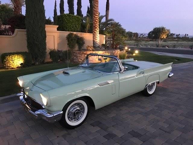 minter 1957 ford thunderbird convertible