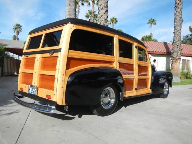 1947 ford super deluxe woody automatic 4-speed rwd v8 5.7l gasoline