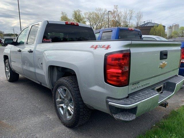 used 2016 chevrolet silverado 1500 4x4 double cab custom south burlington, vt 05403 for sale in burlington, vermont