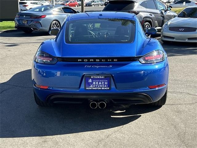 2017 porsche 718 cayman s