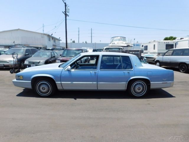 c 1990 cadillac deville 4.5l v8 16v automatic no reserve