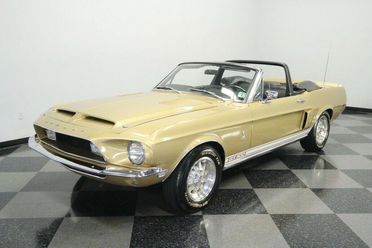 1968 ford mustang shelby gt500 convertible 428 big block v8 4 speed