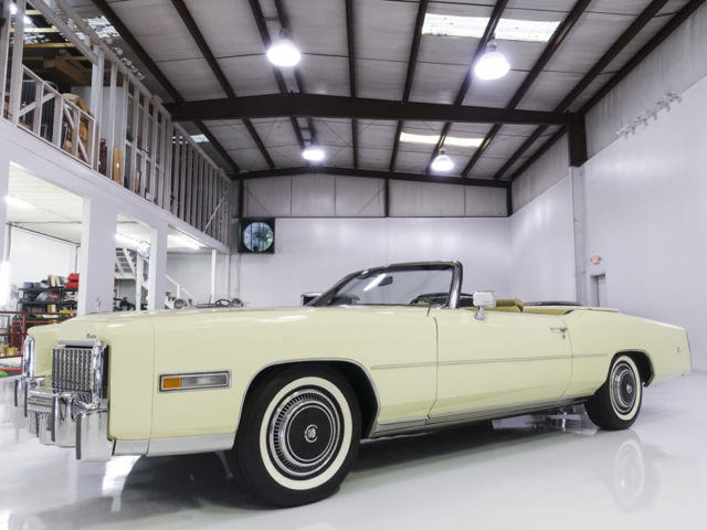 1976 cadillac eldorado convertible, loaded with power options and features!