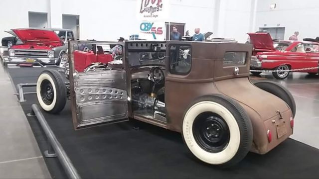 1926 ford model t coupe rat rod/hot rod