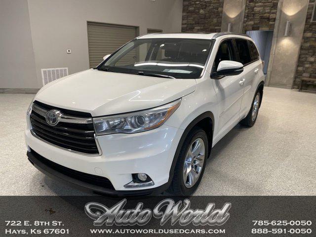 2015 toyota highlander limited platinum