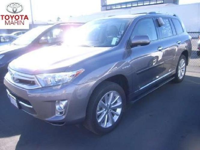 2011 toyota highlander hybrid awd limited w/ nav & dvd...certified!! in san rafael, ca