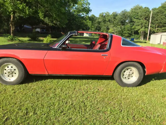 '79 chevrolet camaro rs t-top