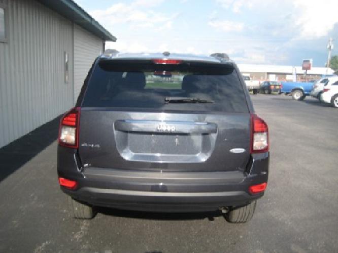 2014 jeep compass 4x4 latitude loaded sun roof- heated leather - premium sound s in utica, ny