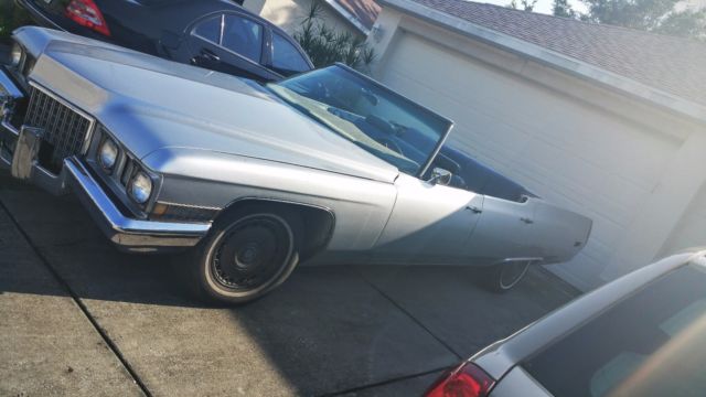 1971 cadillac coupe de ville 4d (after market exhaust!!)