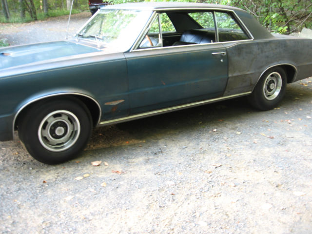 1965 pontiac gto hardtop 455 tripower 4 speed 3.55 posi phs