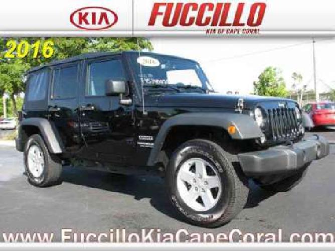 2016 jeep wrangler unlimited sport in cape coral, fl