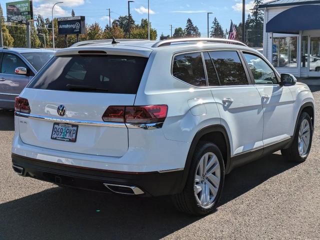 2021 volkswagen atlas 3.6 v6 sel