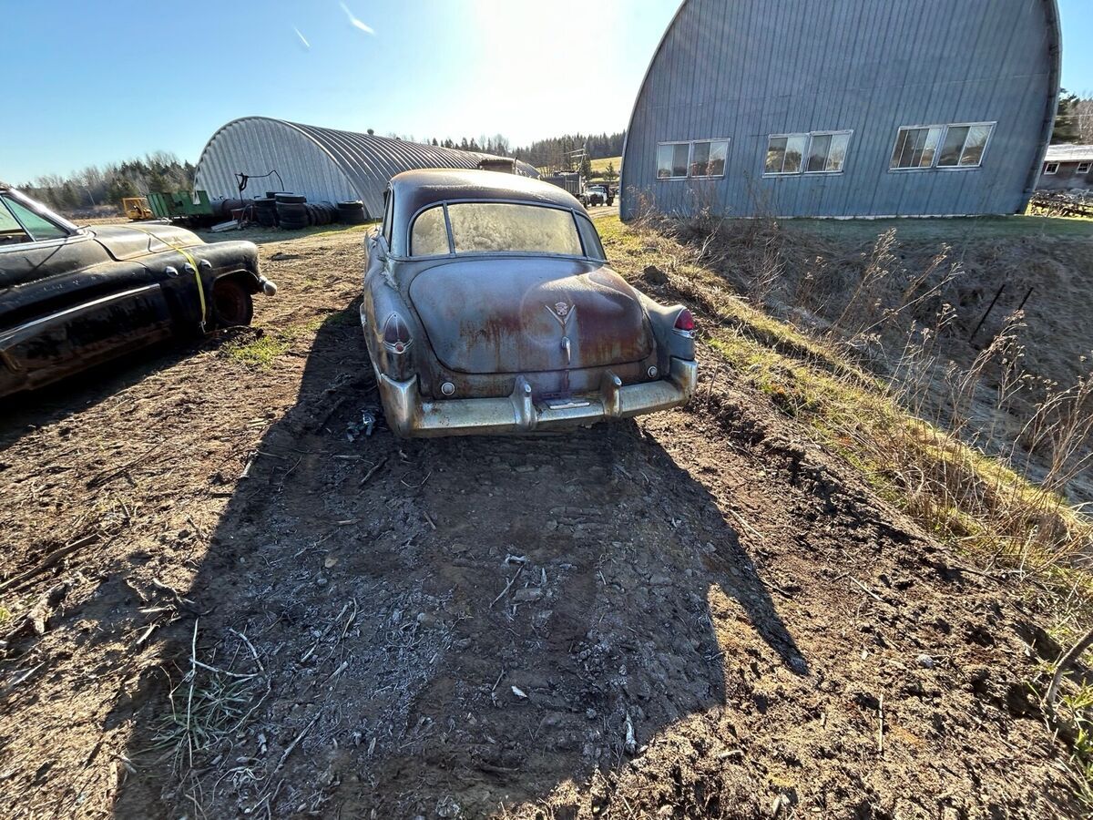 barn find 1949 cadillac 62 sedan sedan blue