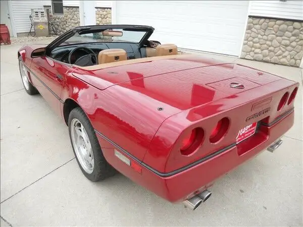 1990 chevrolet corvette convertible classic car-low miles!