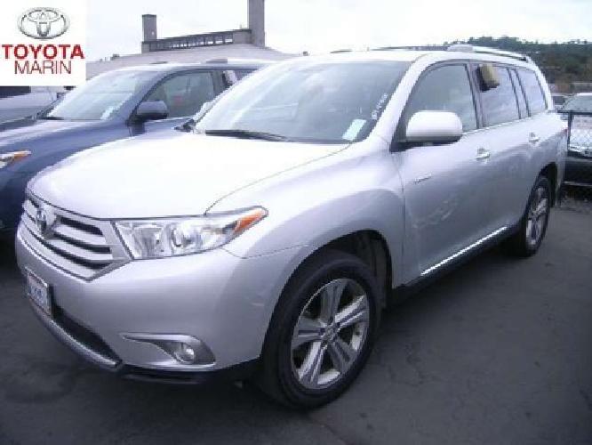 2012 toyota highlander limited awd...one owner in san rafael, ca