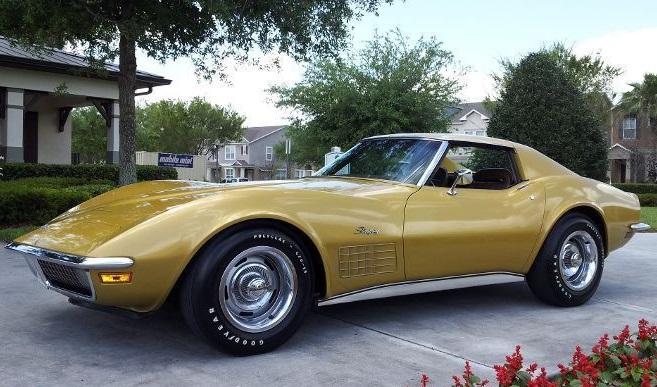 1971 chevrolet corvette saddle stingray 350 270hp automatic