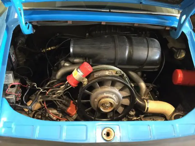 1975 porsche 911s restored mexico blue