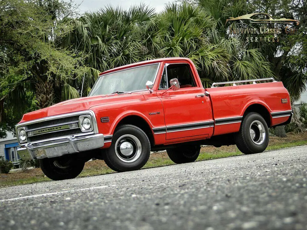 orange chevrolet c10 with 58373 miles available now!