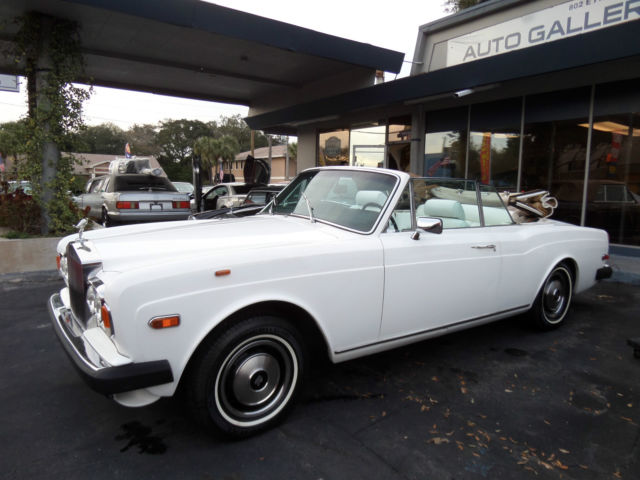 1976 rolls royce corniche convertible drophead coupe