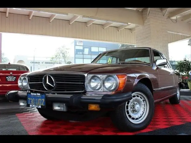 1977 mercedes sl450 automatic 2-door coupe