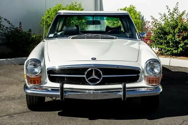 1971 mercedes-benz 280sl 43227 miles indigo desert european motorcars