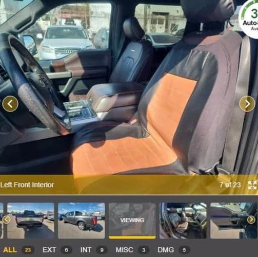 2016 ford f150 supercrew cab platinum pickup 4d 5 1/2 ft in fort myers, florida