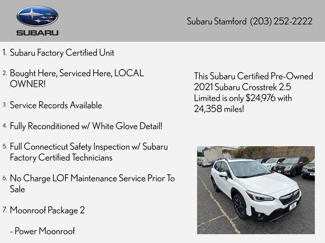 2021 subaru crosstrek limited