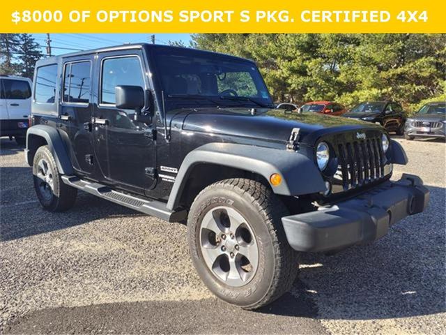 2016 jeep wrangler unlimited sport