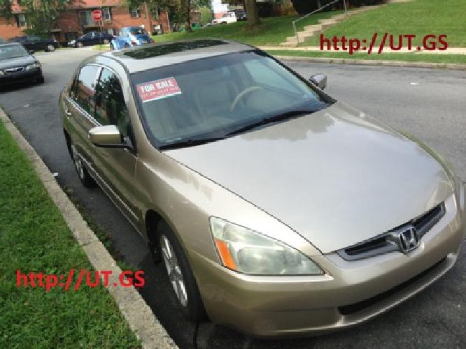 honda accord 2003 automatic ex , 6 cylinder engine 3.0 l - 7800 carfax report a in allentown, pa