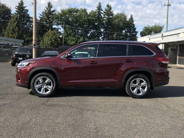 used 2017 toyota highlander 4wd limited v6 eugene, or 97401 for sale in college crest, oregon