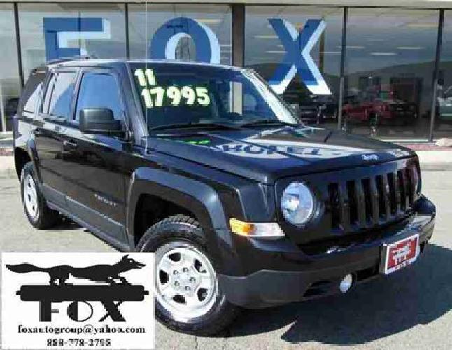 used 2011 jeep patriot 4wd 4dr sport 4x4 suv, 29,900 miles in painted post, ny